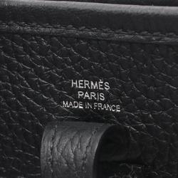 Hermes HERMES Evelyn TPM Amazon Shoulder Bag Taurillon Clemence Women's Black