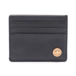 Versace Medusa Business Card Holder/Card Case Leather Women's Black 10114521A031901B00V