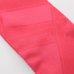 Hermes HERMES Twilly Scarf Silk Women's Pink