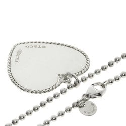 Tiffany & Co. Large Heart Necklace, Silver, Women's, TIFFANY