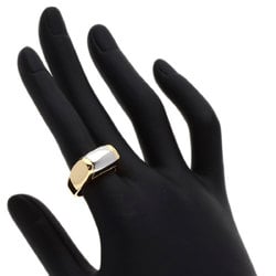 BVLGARI Tronchetto Ring, 18K Yellow Gold, Stainless Steel, Women's