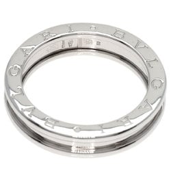 BVLGARI B-zaro1 B-Zero 1 Band #56 Ring, K18 White Gold, Women's