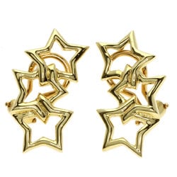 Tiffany Triple Star Earrings, 18K Yellow Gold, Women's, TIFFANY&Co.