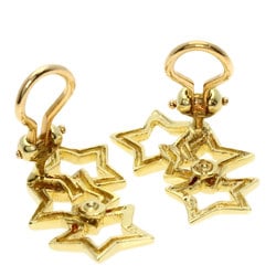 Tiffany Triple Star Earrings, 18K Yellow Gold, Women's, TIFFANY&Co.