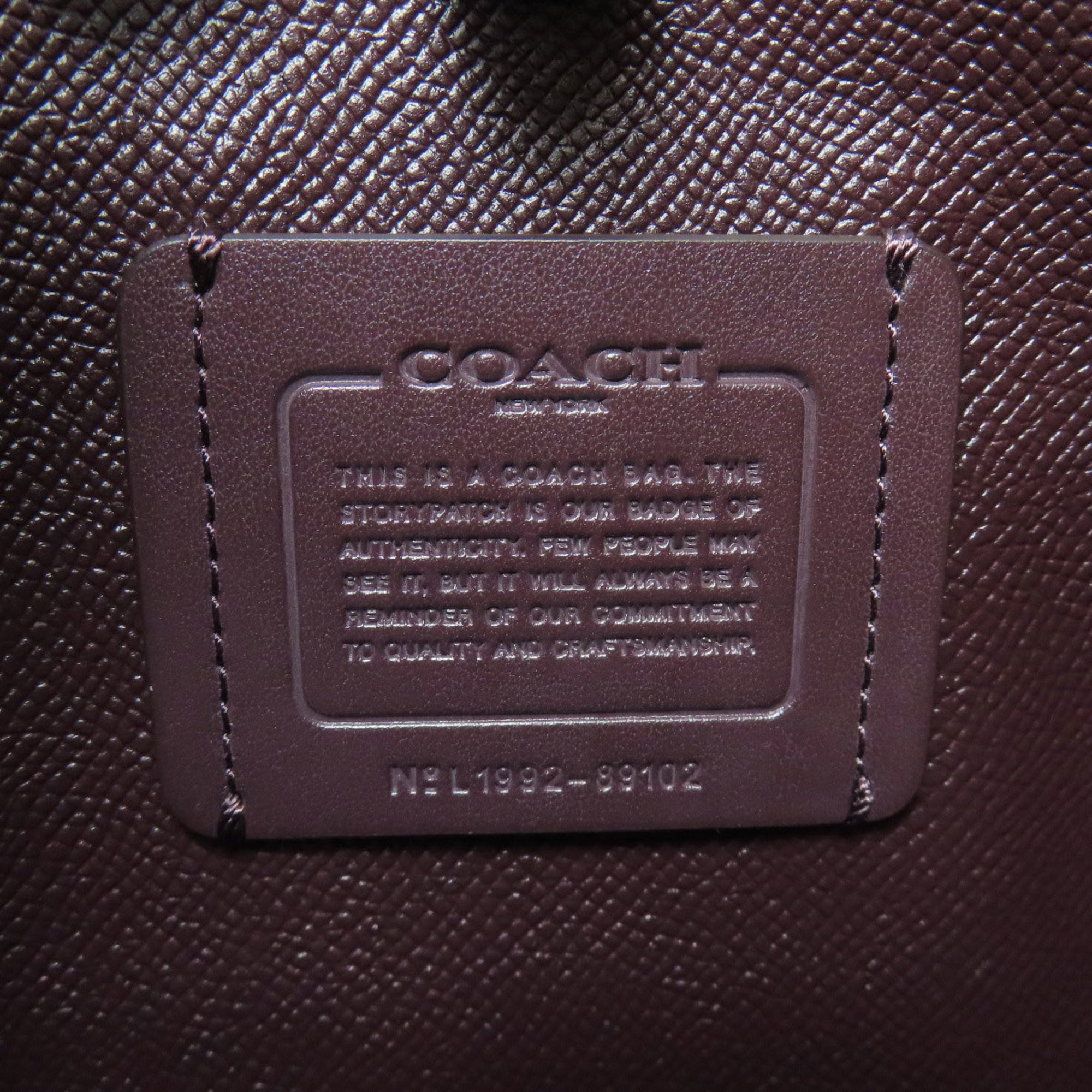 Coach 89102 Charlie Bucket 21 Handbag Leather Women's COACH