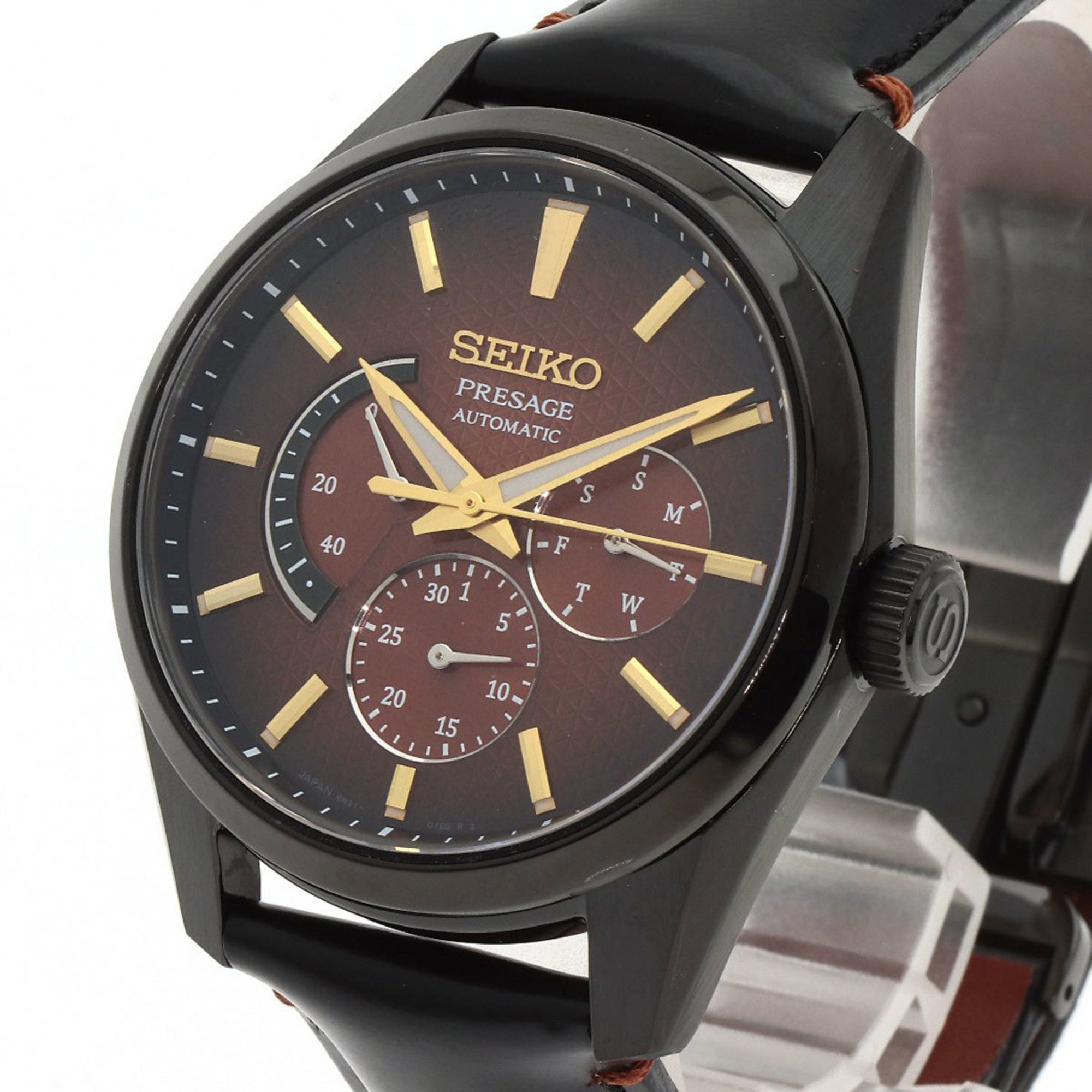 Seiko SARW063 6R21-01J0 Presage 2000 Limited Edition Watch Stainless Steel Leather Men's SEIKO