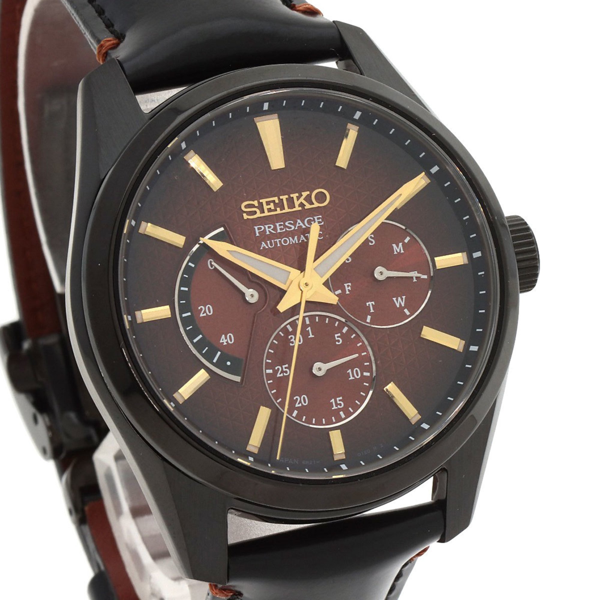 Seiko SARW063 6R21-01J0 Presage 2000 Limited Edition Watch Stainless Steel Leather Men's SEIKO