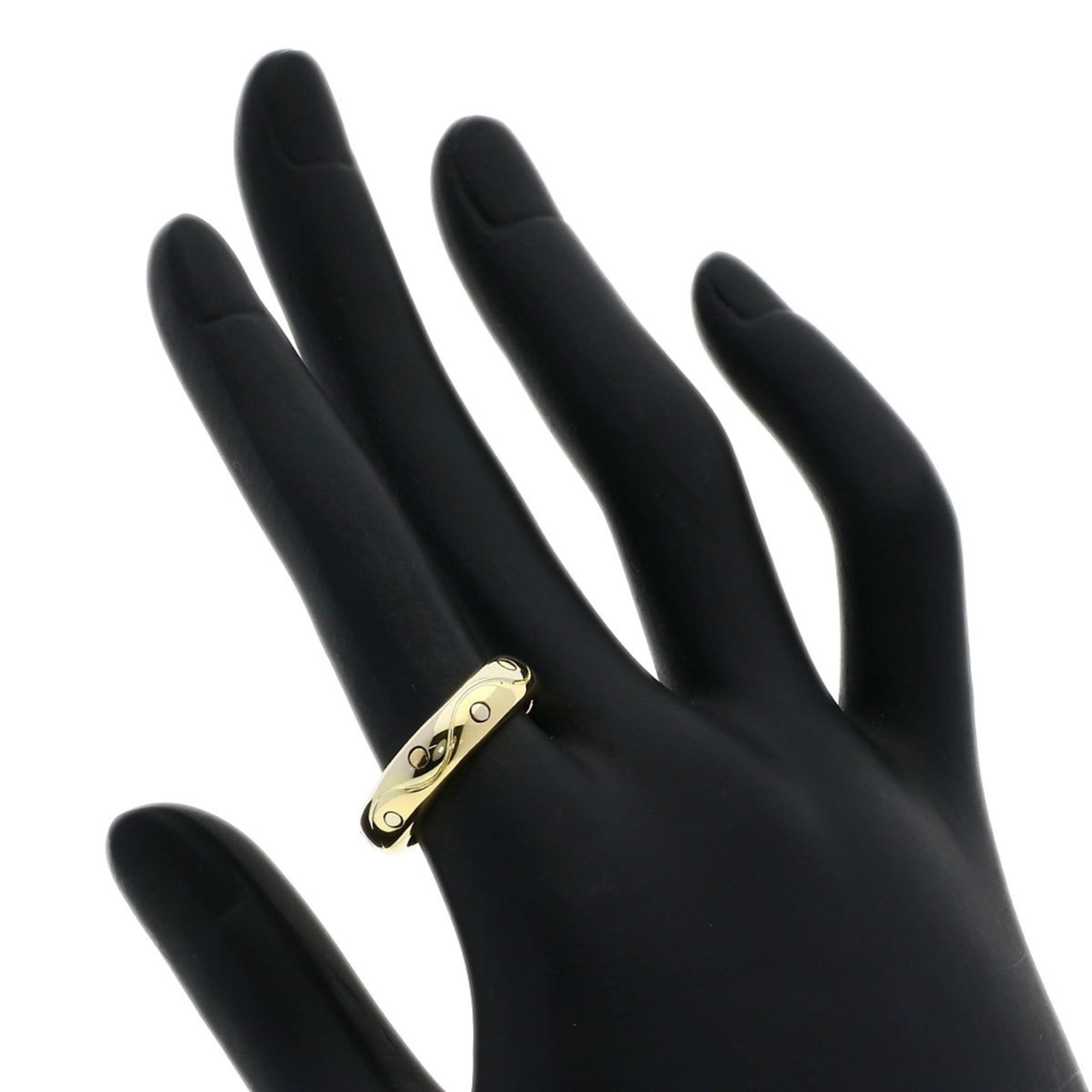 BVLGARI Onda Ring, 18K Yellow Gold, Women's