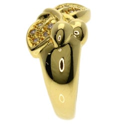 Christian Dior Dior Diamond Ring, 18K Yellow Gold, Women's