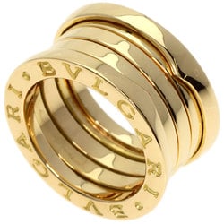 BVLGARI B-zero1 B-zero One 4 Hand M #47 Ring, K18 Yellow Gold, Women's