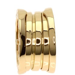 BVLGARI B-zero1 B-zero One 4 Hand M #47 Ring, K18 Yellow Gold, Women's