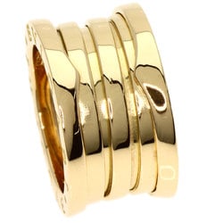 BVLGARI B-zero1 B-zero One 4 Hand M #47 Ring, K18 Yellow Gold, Women's