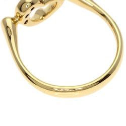 Tiffany & Co. Heart 3P Diamond Ring, 18K Yellow Gold, Women's, TIFFANY