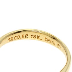 Tiffany & Co. Heart 3P Diamond Ring, 18K Yellow Gold, Women's, TIFFANY