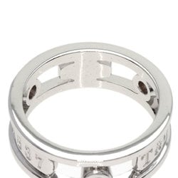 Tiffany 1837 Element Double Wire 3P Diamond Ring, 18K White Gold, Women's, TIFFANY&Co.