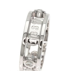 Tiffany 1837 Element Double Wire 3P Diamond Ring, 18K White Gold, Women's, TIFFANY&Co.