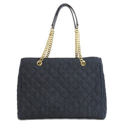 MICHAEL Michael Kors MICHAEL KORS Quilted Chain Tote Bag Denim Women's