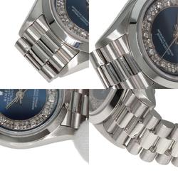 Rolex 69166G Datejust Milliard Watch Platinum PT Ladies ROLEX