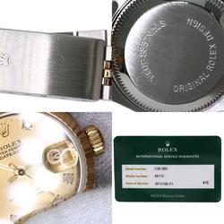 Rolex 69173G Datejust 10P Diamond Watch Stainless Steel SSxK18YG Ladies ROLEX