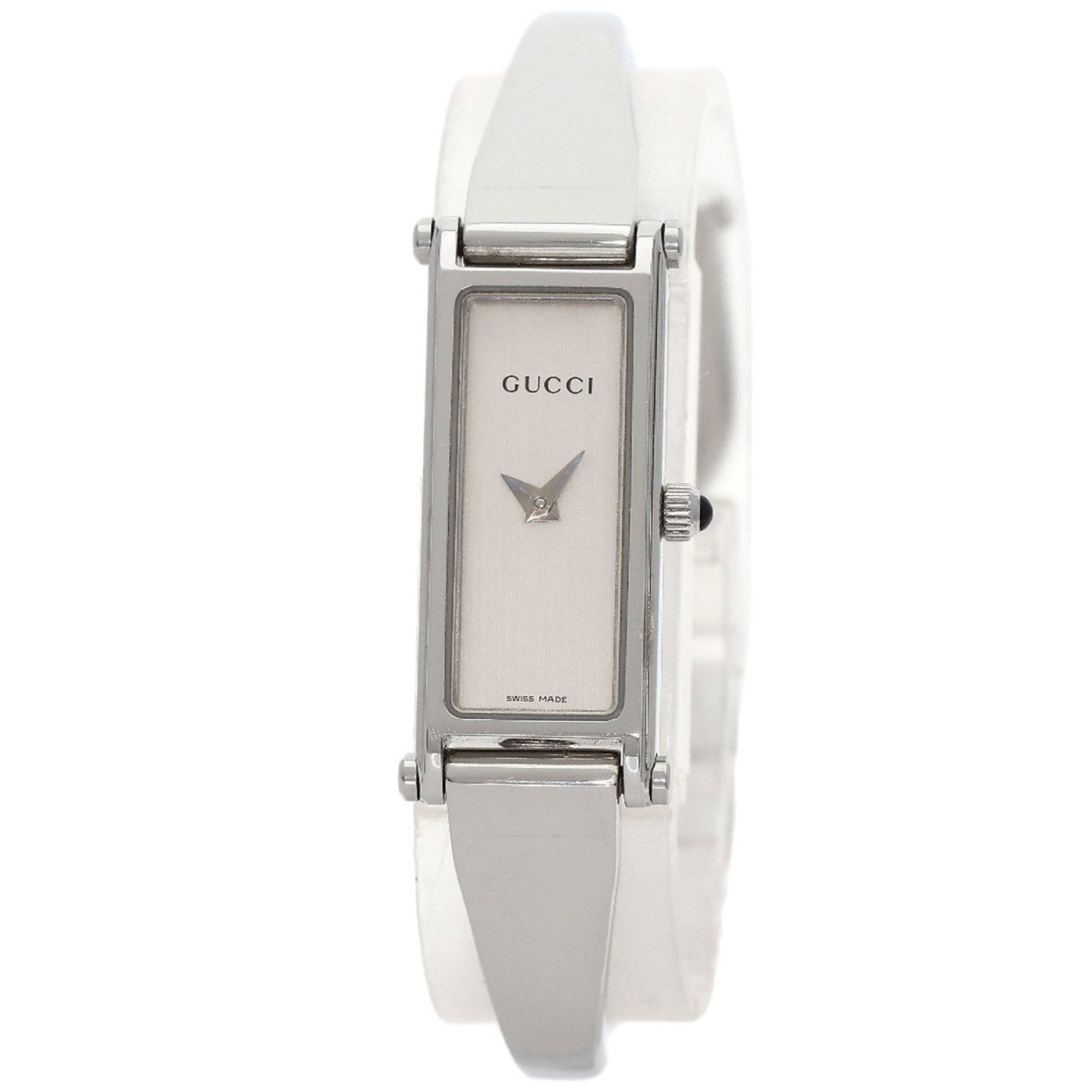 Gucci 1500L Square Face Watch Stainless Steel SS Ladies GUCCI