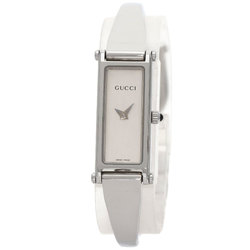 Gucci 1500L Square Face Watch Stainless Steel SS Ladies GUCCI