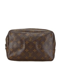 Louis Vuitton Monogram Truss Toilette 23 Second Bag M47524 Brown PVC Leather Women's LOUIS VUITTON