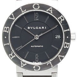 BVLGARI Watch BB33SS Automatic Black Dial Stainless Steel Women's