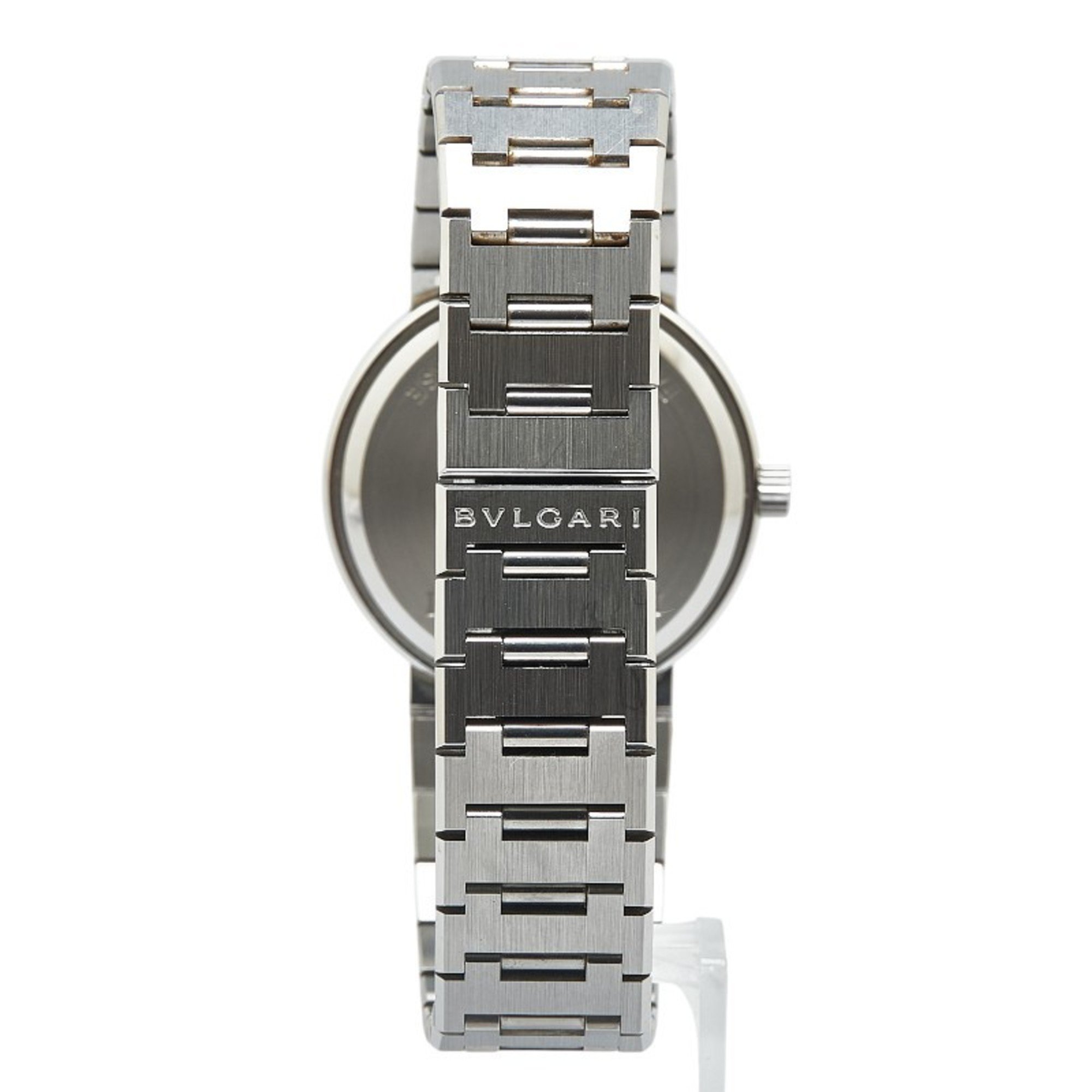 BVLGARI Watch BB33SS Automatic Black Dial Stainless Steel Women's