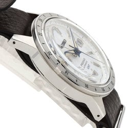 Seiko SARY233 4R34-00E0 Presage GMT 110th Anniversary Watch Stainless Steel Leather Men's SEIKO