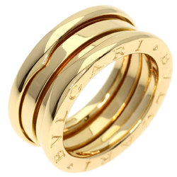 BVLGARI B-zero1 B-zero 1 2-band S #49 Ring, K18 Yellow Gold, Women's