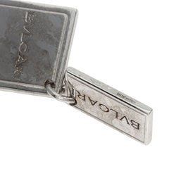 BVLGARI Square Ginza 6-chome Limited Edition Pendant Top K18 White Gold Women's