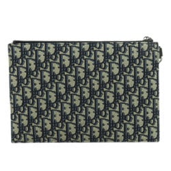 Christian Dior Trotter Pattern Pouch Canvas Women's CHRISTIAN DIOR