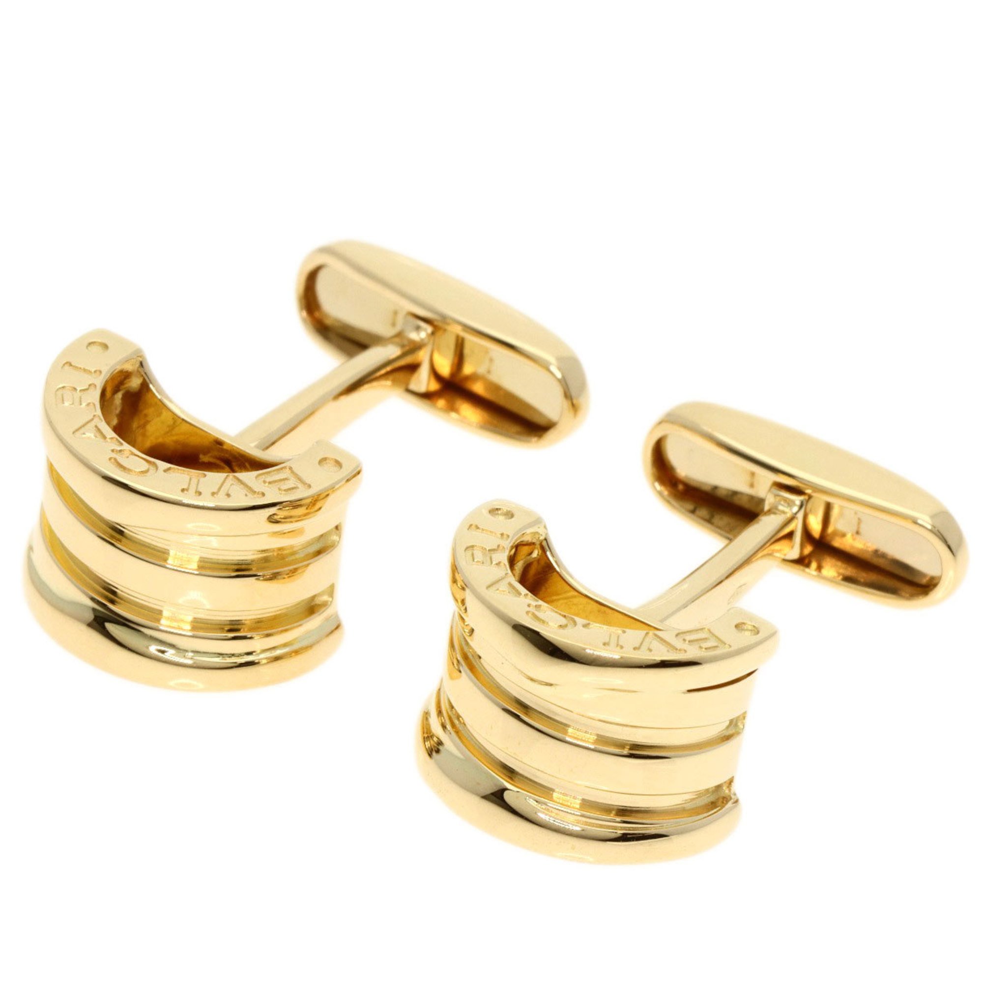 BVLGARI B-zero1 B-zero One Cufflinks K18 Yellow Gold Men's