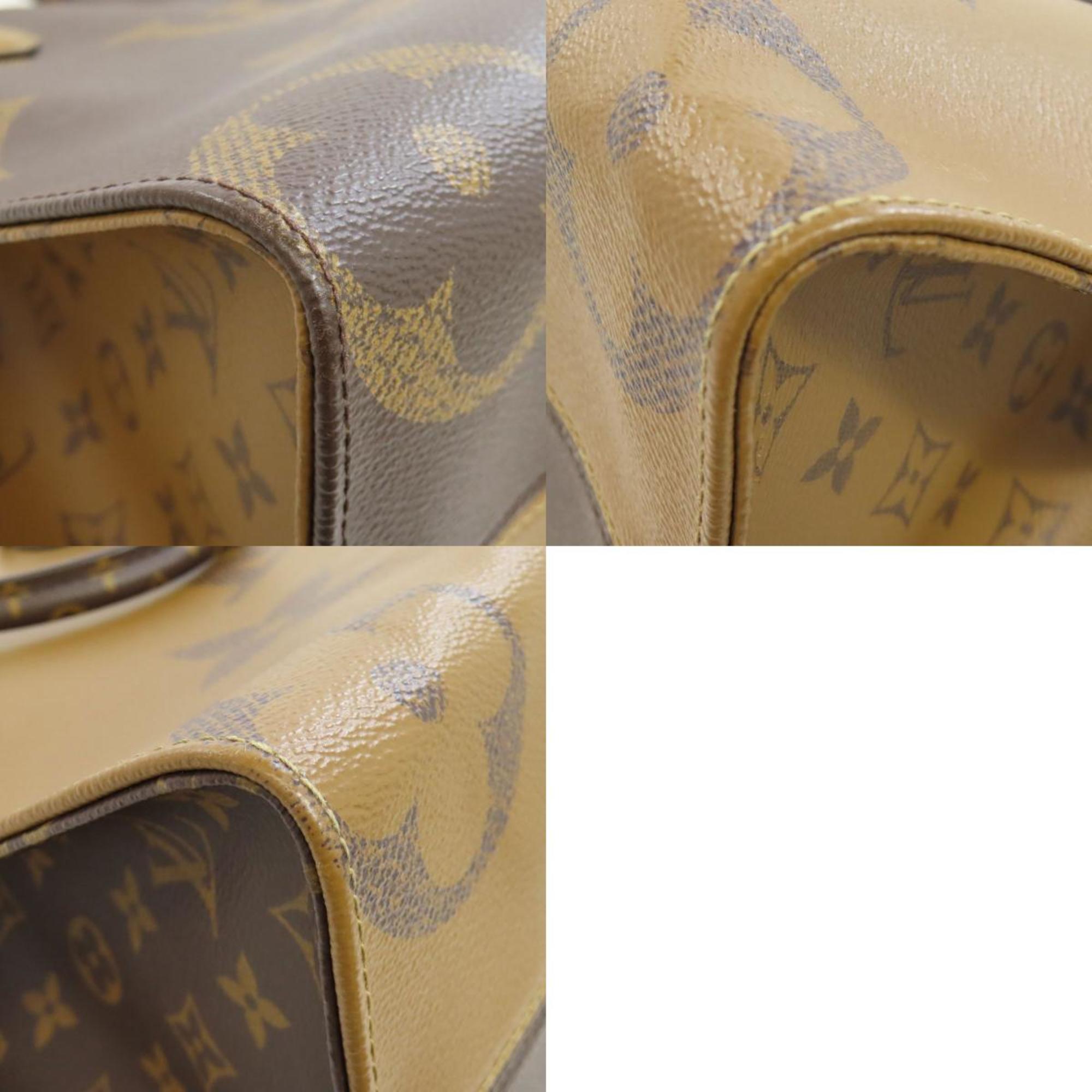 Louis Vuitton On the Go MM Tote Bag Giant Monogram Canvas Women's LOUIS VUITTON