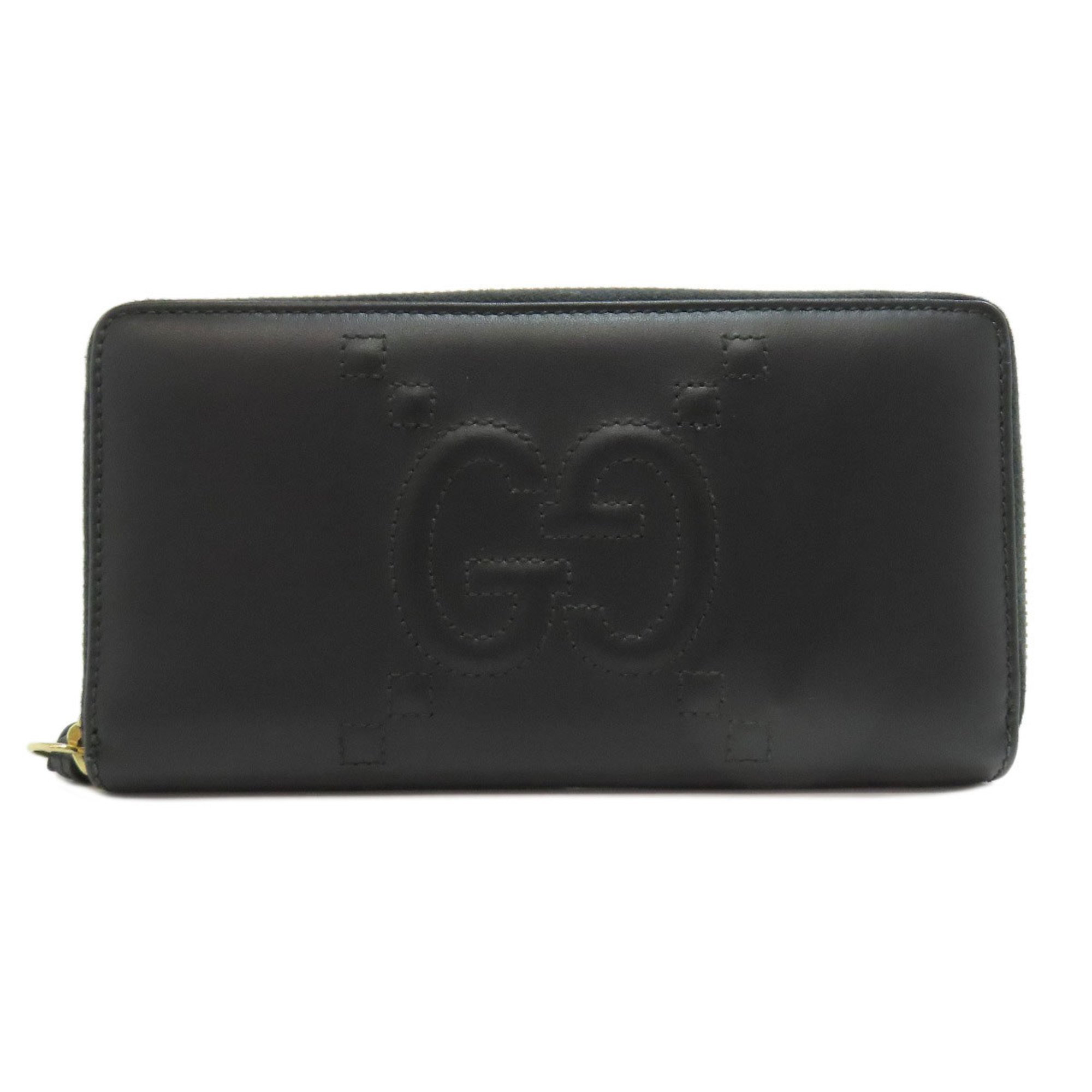 Gucci 453393 Jumbo GG Long Wallet Leather Women's GUCCI