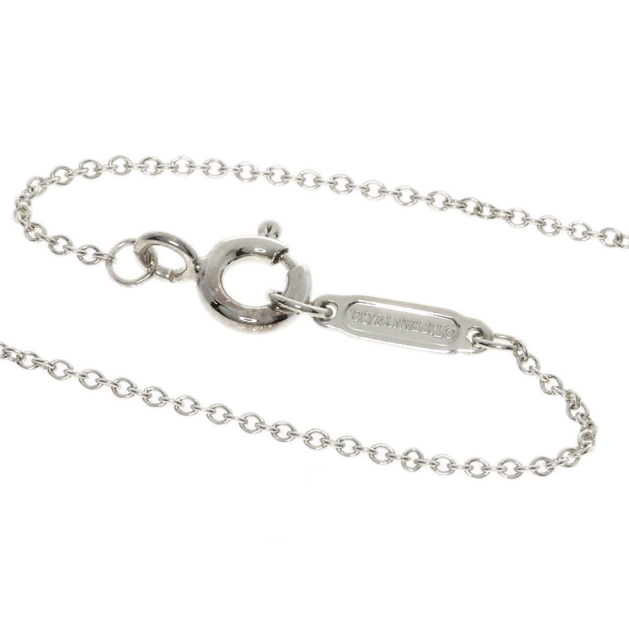 Tiffany Notes Heart Necklace Silver Women's TIFFANY&Co.