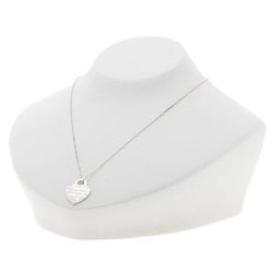 Tiffany Notes Heart Necklace Silver Women's TIFFANY&Co.