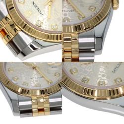 Rolex 116233G Datejust 10P Diamond Watch Stainless Steel SSxK18YG Men's ROLEX