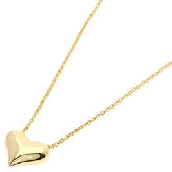 Tiffany Pinched Heart Necklace, 18K Yellow Gold, Women's, TIFFANY&Co.