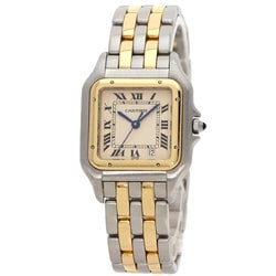 Cartier W25028B6 Panthere MM 2 Row Watch Stainless Steel SSxK18YG K18YG Men's CARTIER