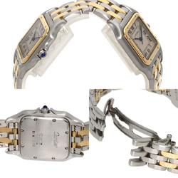 Cartier W25028B6 Panthere MM 2 Row Watch Stainless Steel SSxK18YG K18YG Men's CARTIER