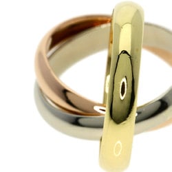 Cartier Trinity Ring, K18 Yellow Gold, K18WG, K18PG, Women's, CARTIER