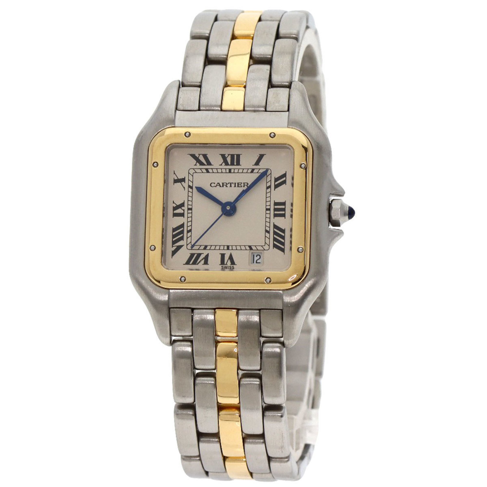 Cartier W25028B5 Panthere MM 1ROW Watch Stainless Steel Combi Boys CARTIER