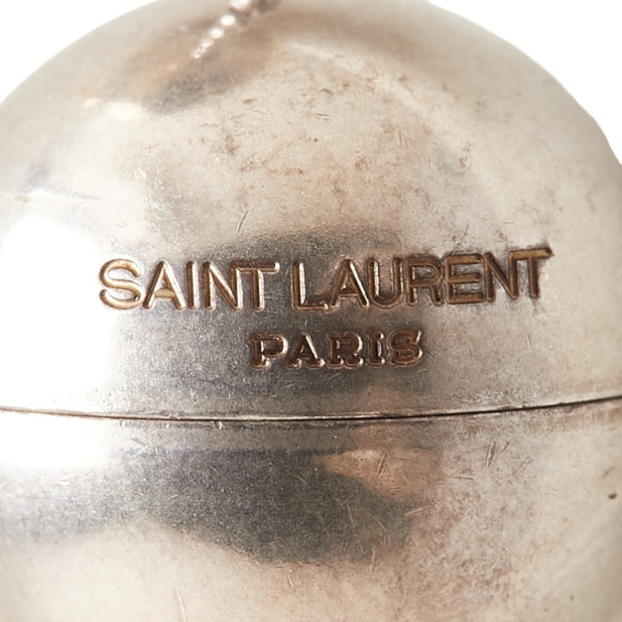 Yves Saint Laurent Saint Laurent Ball Necklace Gold Silver Plated Women's SAINT LAURENT