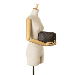 Louis Vuitton Monogram Truss Toilette 23 Pouch M47524 Brown PVC Leather Women's LOUIS VUITTON