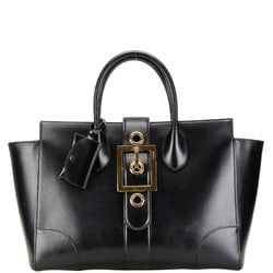 Gucci Handbag Tote Bag 323652 Black Calf Leather Women's GUCCI