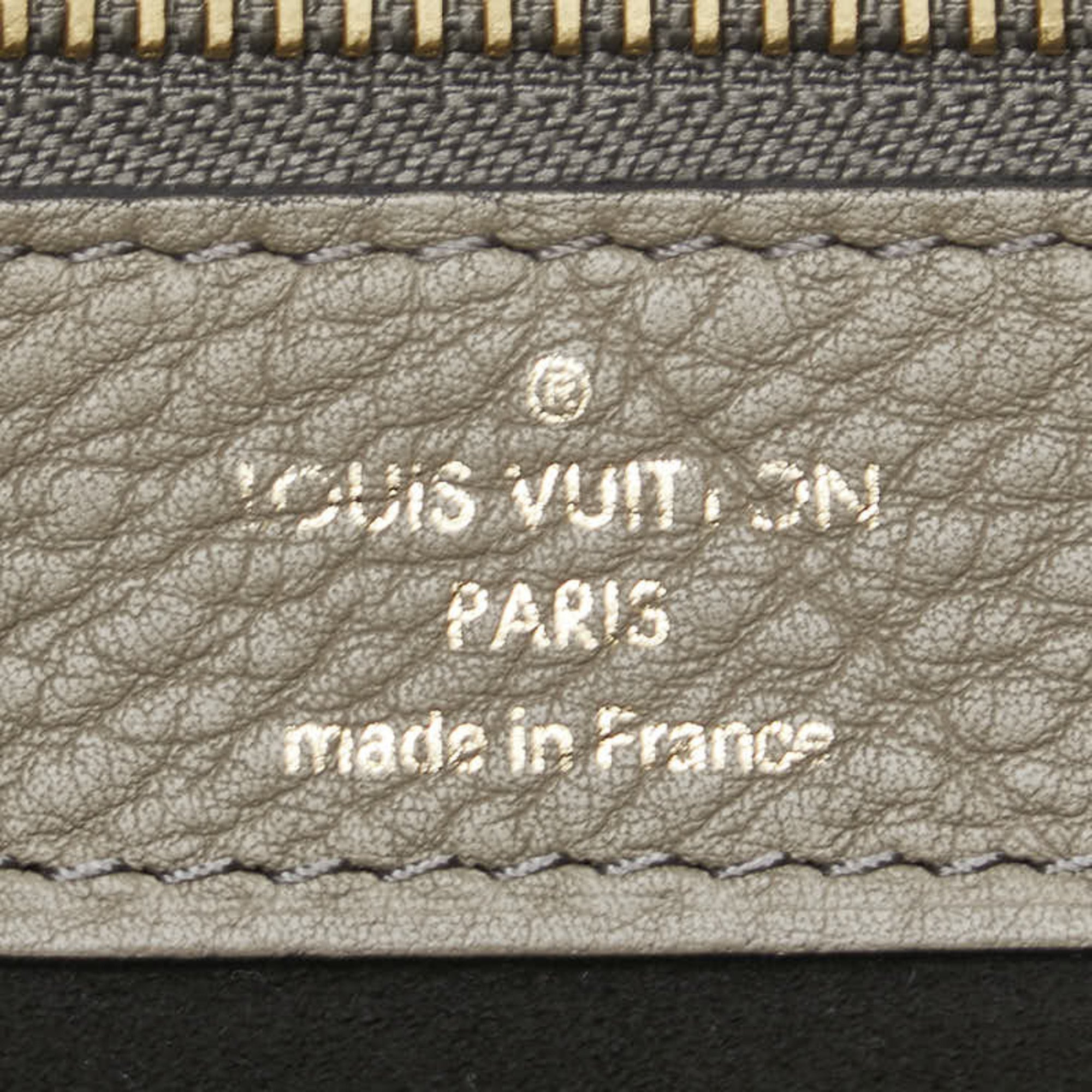 Louis Vuitton Monogram Mahina Stella PM Handbag Shoulder Bag M93063 Taupe Greige Leather Women's LOUIS VUITTON