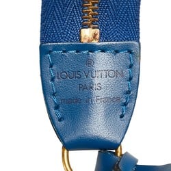 Louis Vuitton Epi Pochette Accessory Handbag Pouch M52945 Toledo Blue Leather Women's LOUIS VUITTON