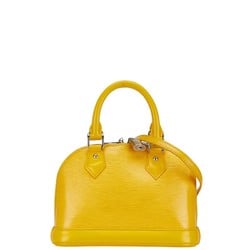 Louis Vuitton Epi Alma BB Handbag Shoulder Bag M40866 Citron Yellow Leather Women's LOUIS VUITTON