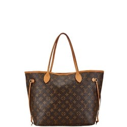 Louis Vuitton Monogram Neverfull MM Tote Bag Shoulder M40995 Brown PVC Leather Women's LOUIS VUITTON